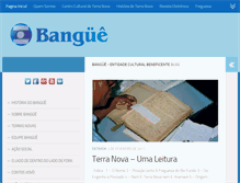 Tablet Screenshot of bangue.com.br